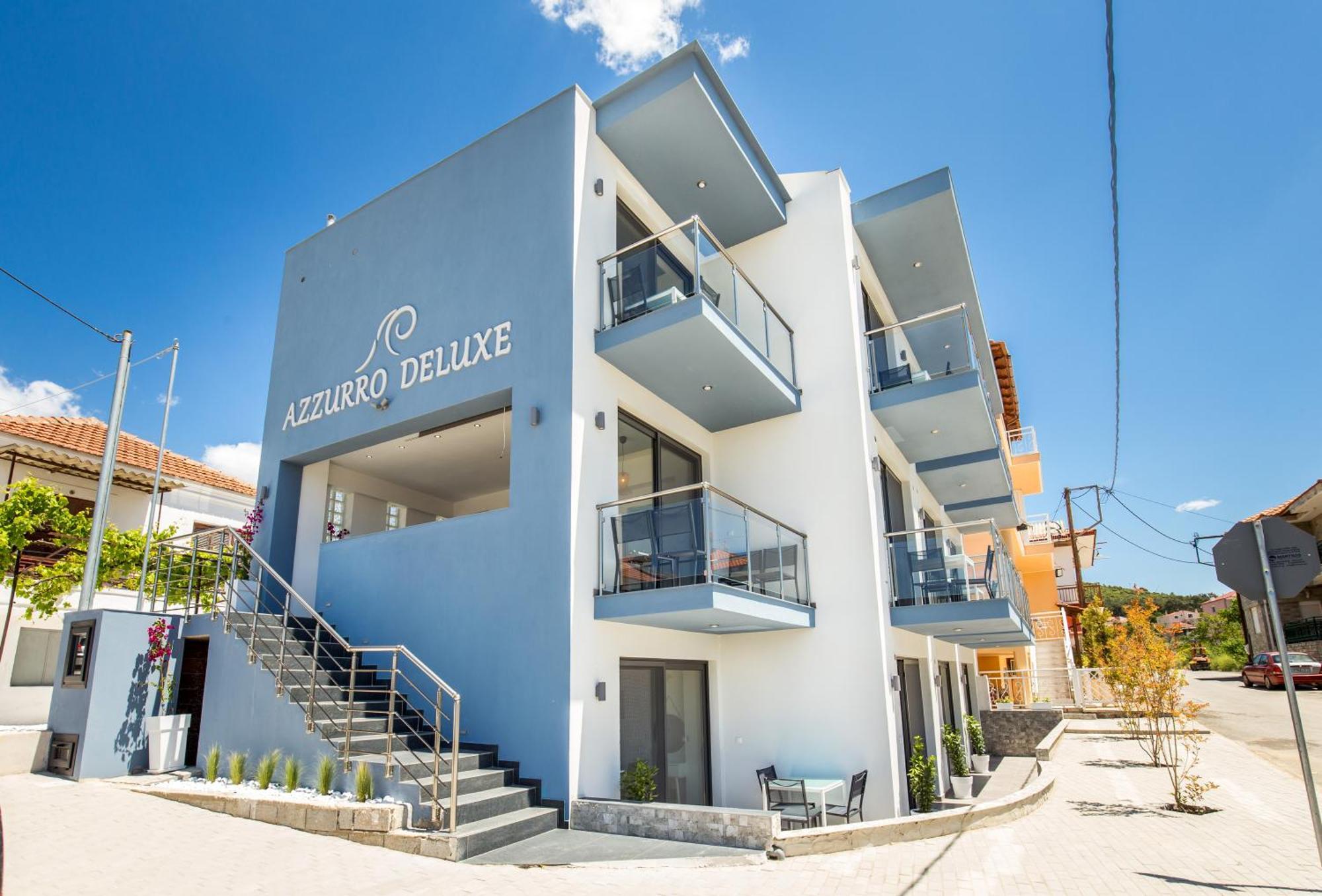 New Azzurro Deluxe Otel Limenaria  Dış mekan fotoğraf
