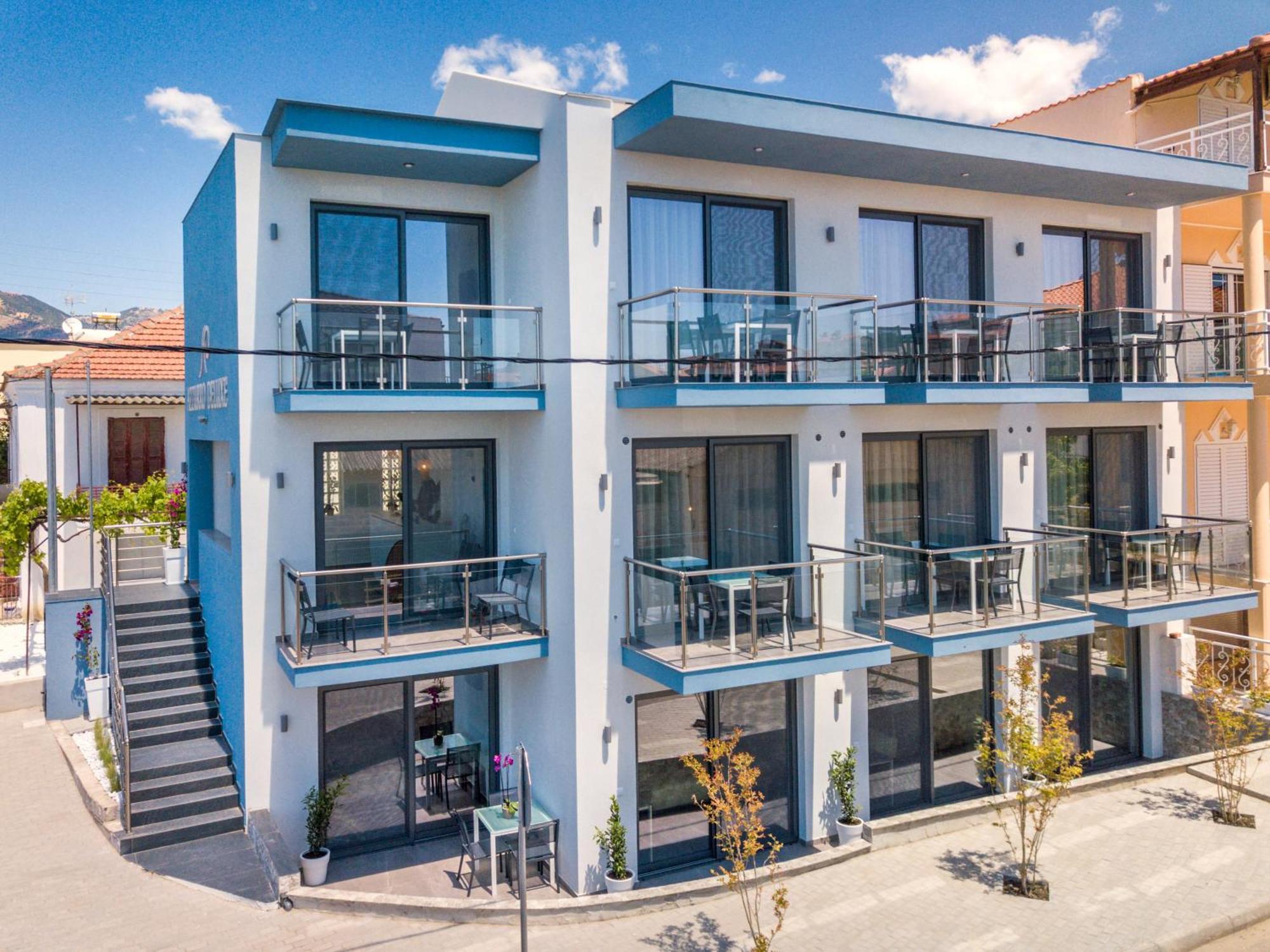 New Azzurro Deluxe Otel Limenaria  Dış mekan fotoğraf